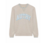 Sudadera Autry beige detalles azul cielo